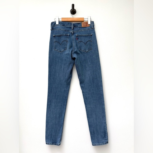 LEVIS 311 SHAPING SKINNY WOMEN'S JEANS STUDDED LEG 27 - Picture 8 of 16